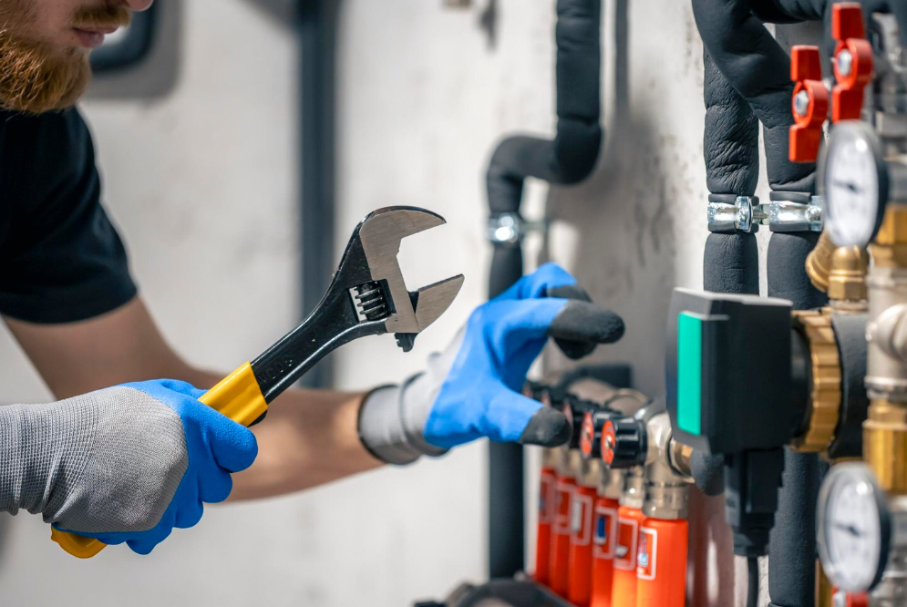 Professional plumber working in Murfreesboro TN